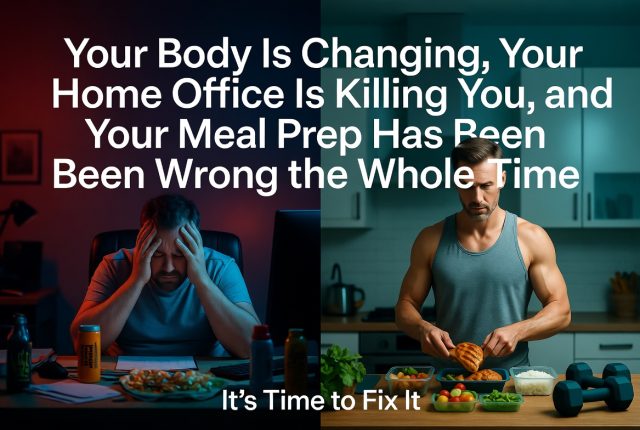 Your Home Office Is Killing You, and Your Meal Prep Has Been Wrong the Whole Time 1